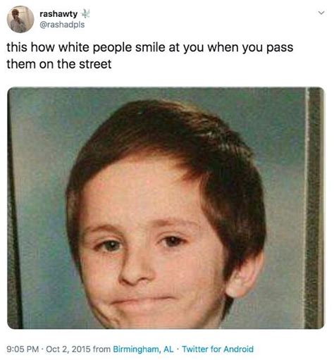 White People Smile Meme
